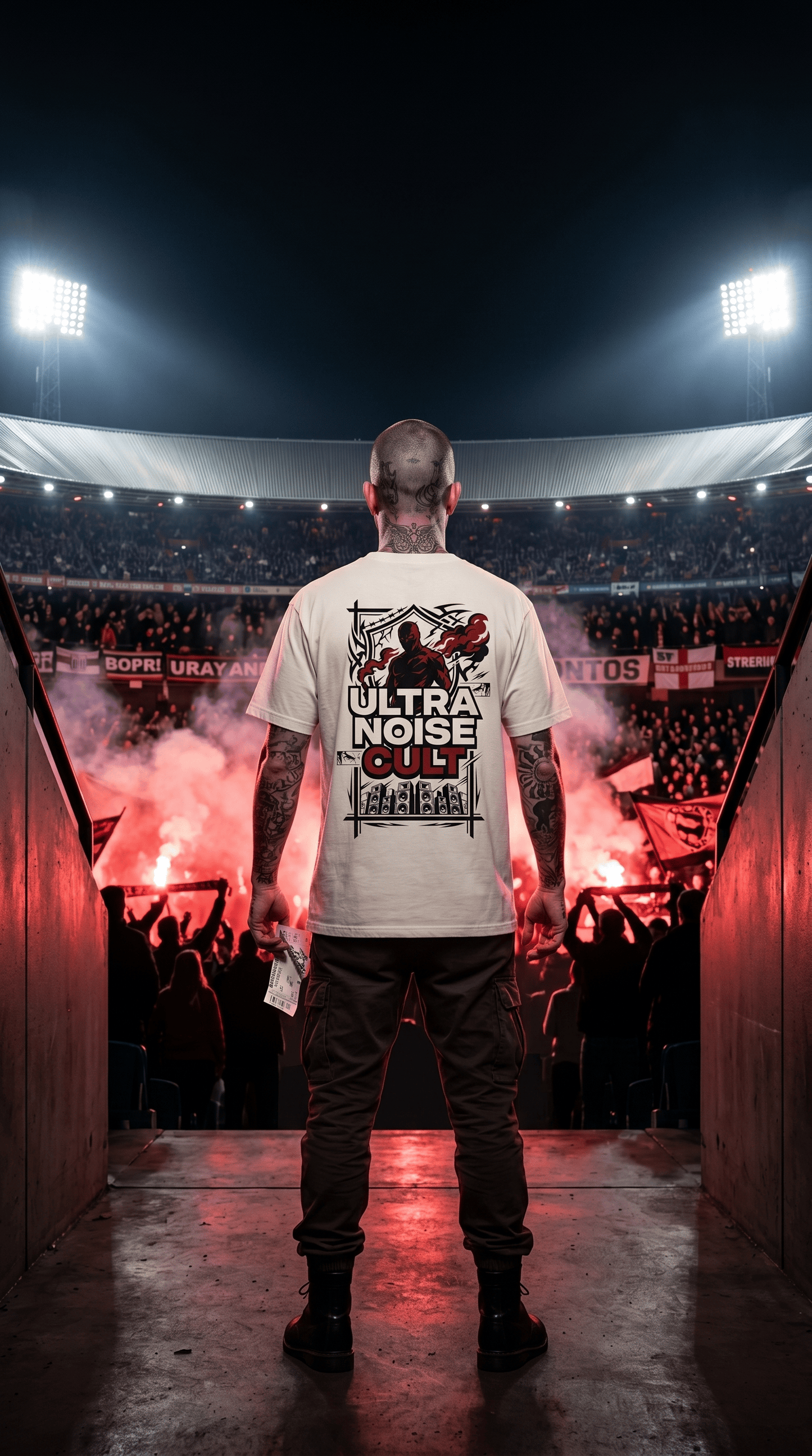 Printify T-Shirt Ultra Noise Cult T-Shirt — Graphic Band/Streetwear Tee