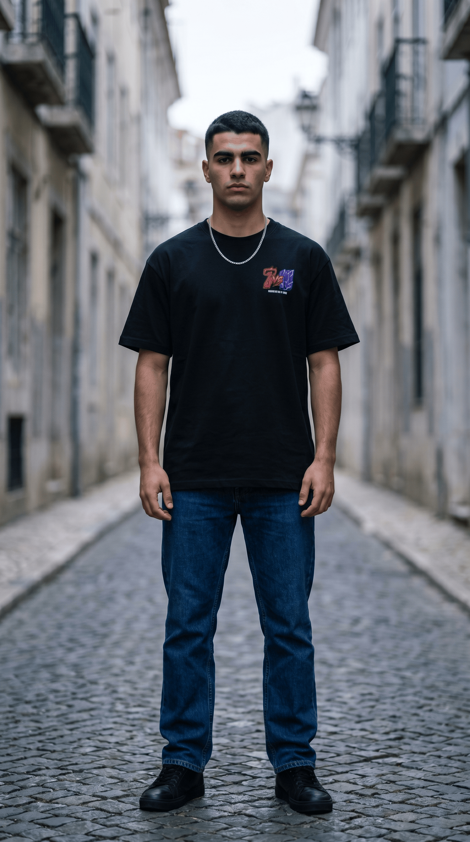 Printify T-Shirt Black / S Ronaldo vs Messi Anime T-Shirt — GOAT Football Rivalry