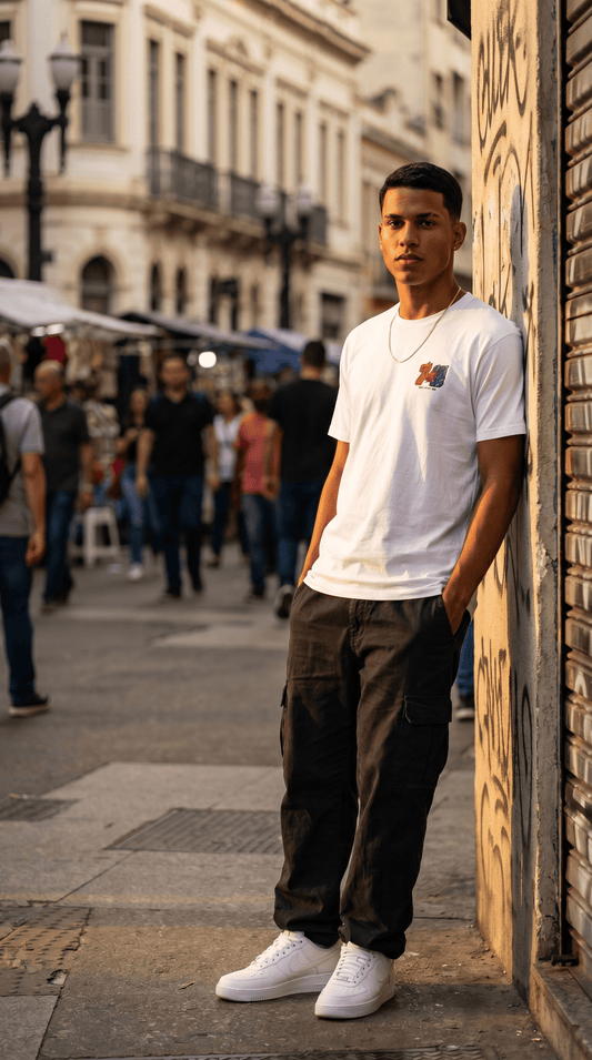 Printify T-Shirt White / S Ronaldo vs Messi Anime T-Shirt — GOAT Football Rivalry