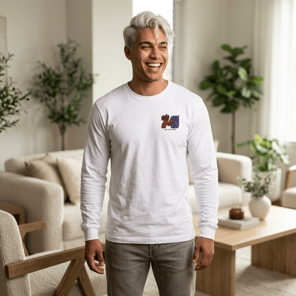 Printify Long-sleeve White / S Ronaldo vs Messi TikTok Only LS