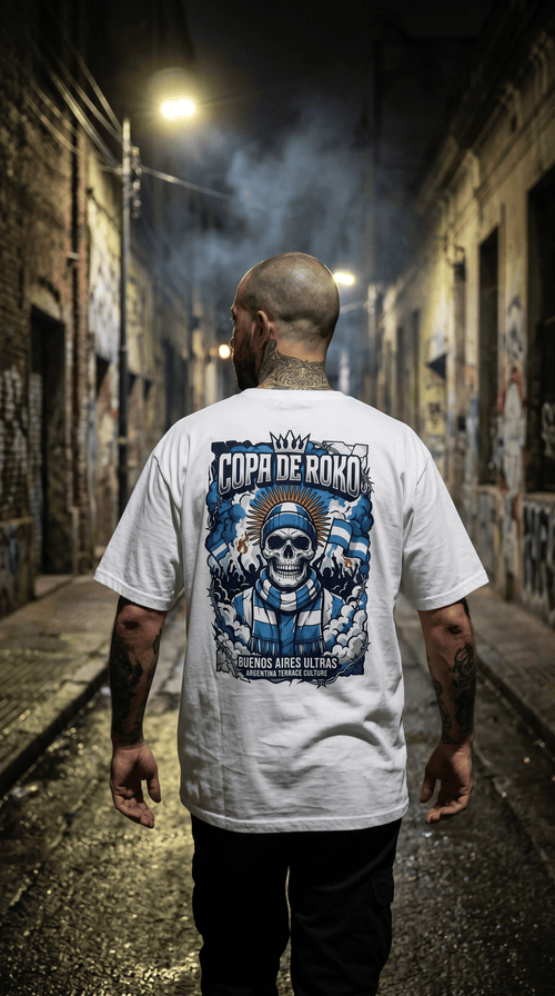 Printify T-Shirt White / S Copa de Roko Tee — Buenos Aires Ultras Tee Shirt - Roko Limited