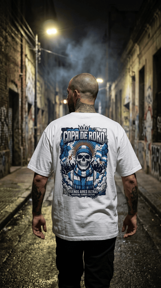 Printify T-Shirt White / S Copa de Roko Tee — Buenos Aires Ultras Tee Shirt - Roko Limited