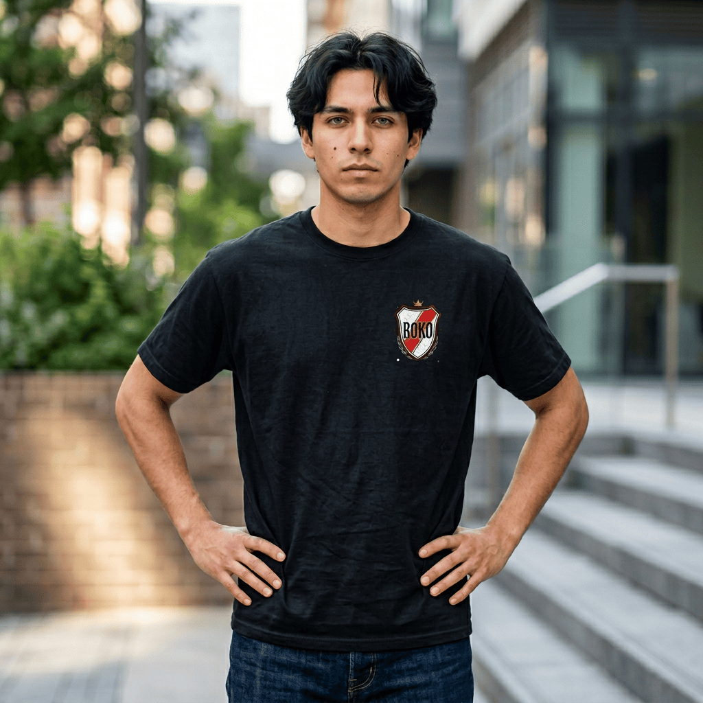 Printify T-Shirt Roko's Superclassico Battle Tee - River plate