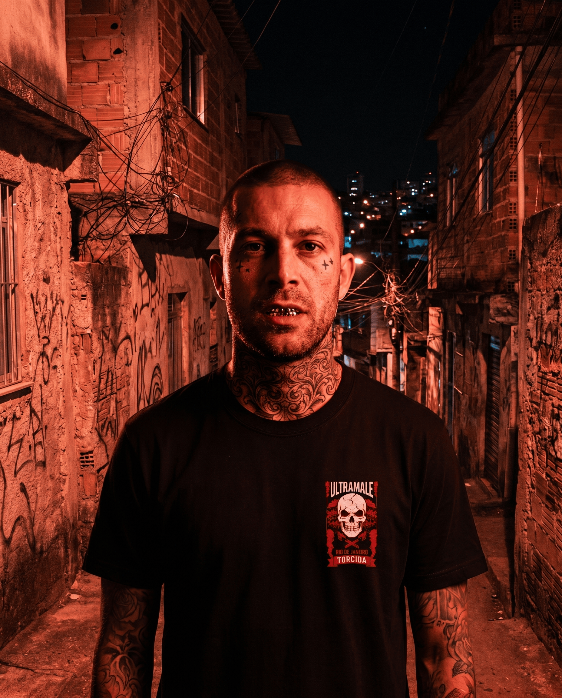 Printify T-Shirt Ultra Male Torcida Flamengo Tour Tshirt