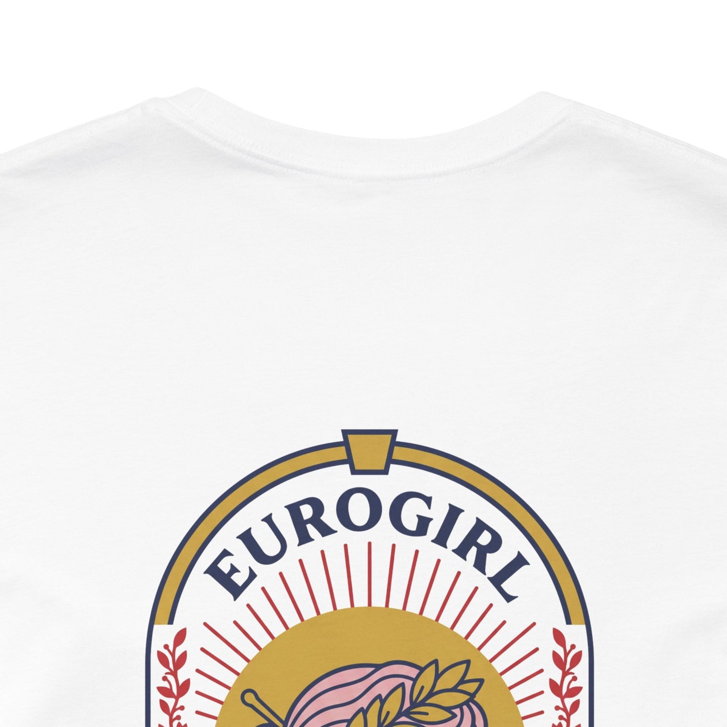 Printify T-Shirt Euro GIrl Italia - Summer Jersey Short Sleeve Tee
