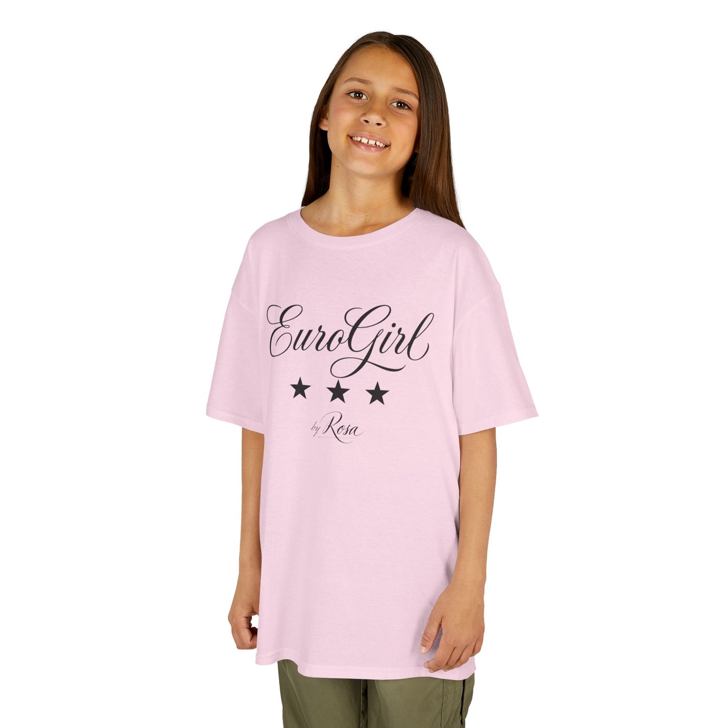 Printify Kids clothes EuroGirl Kids Tee — Cute European-Inspired Graphic Shirt