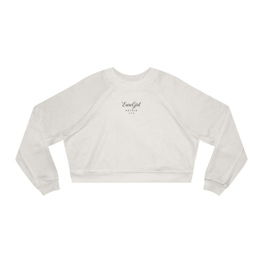 Printify Sweatshirt Vintage White / S EuroGirl Rosa x Ketrix Crop Sweater