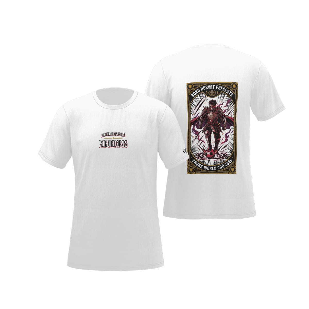 Yoycol XS / White Roko's Phonk World Cup Limited Tee