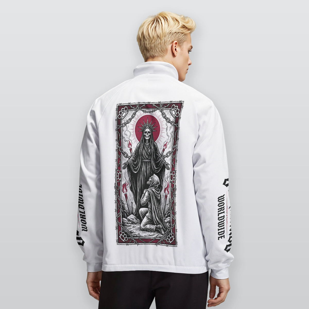 Yoycol UltraMale Santa Muerte Stadium Jacket