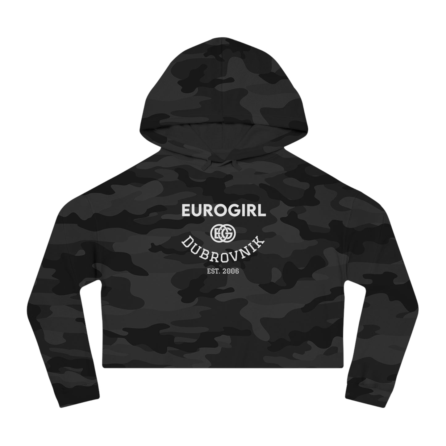 Euro girl - EG Cropped Hoodie