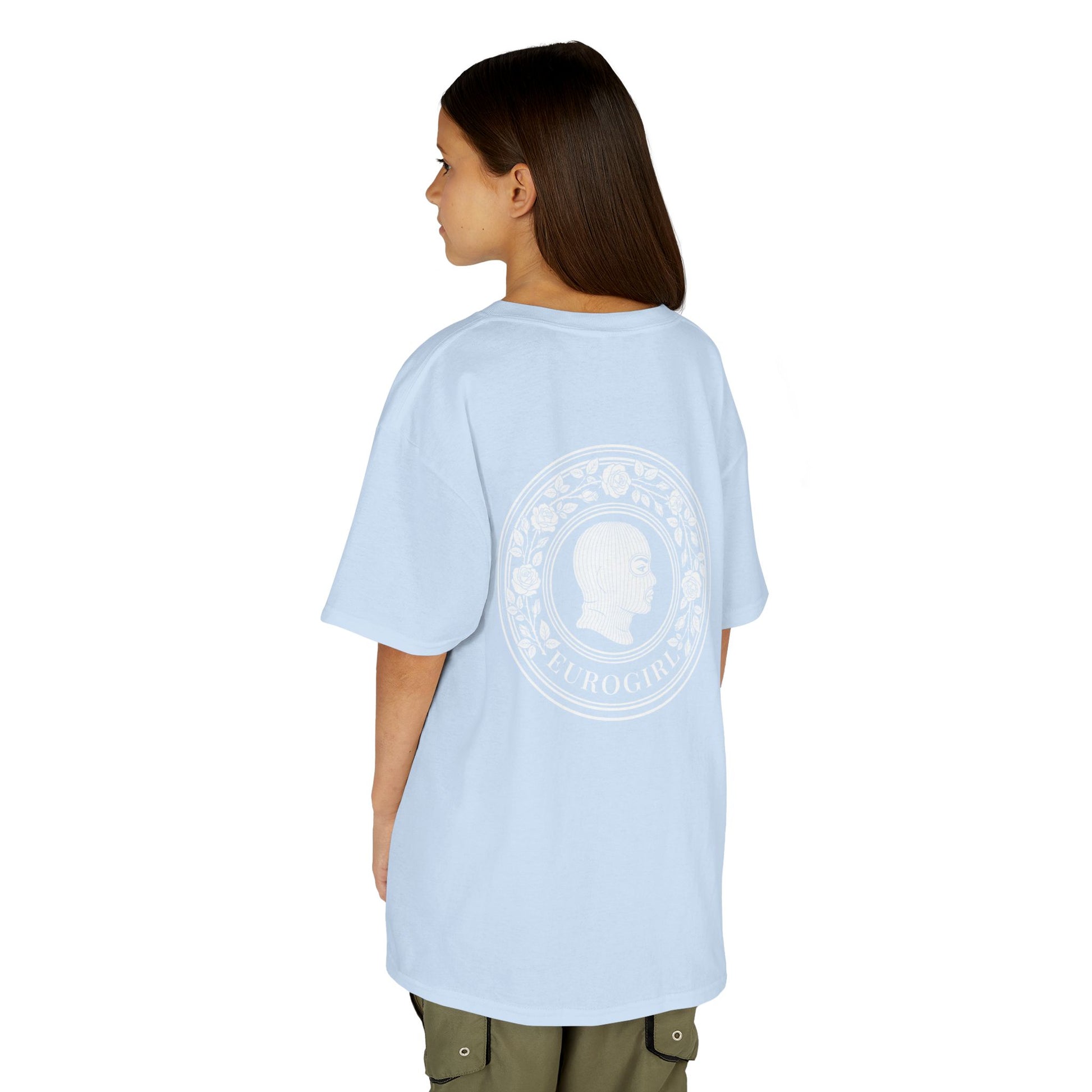Printify Kids clothes EuroGirl Kids Tee — Cute European-Inspired Graphic Shirt