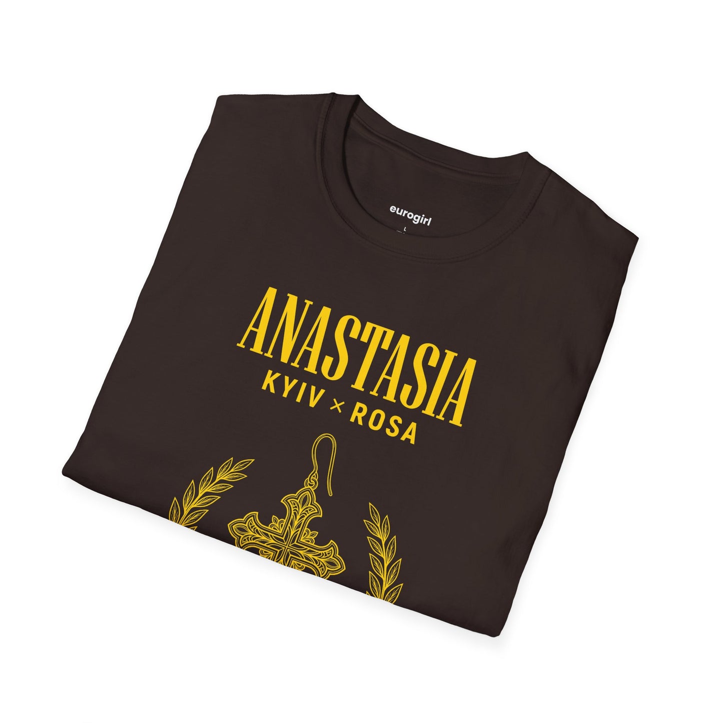 EuroGirl Anastasiax Rosa Kyiv Cross T-Shirt