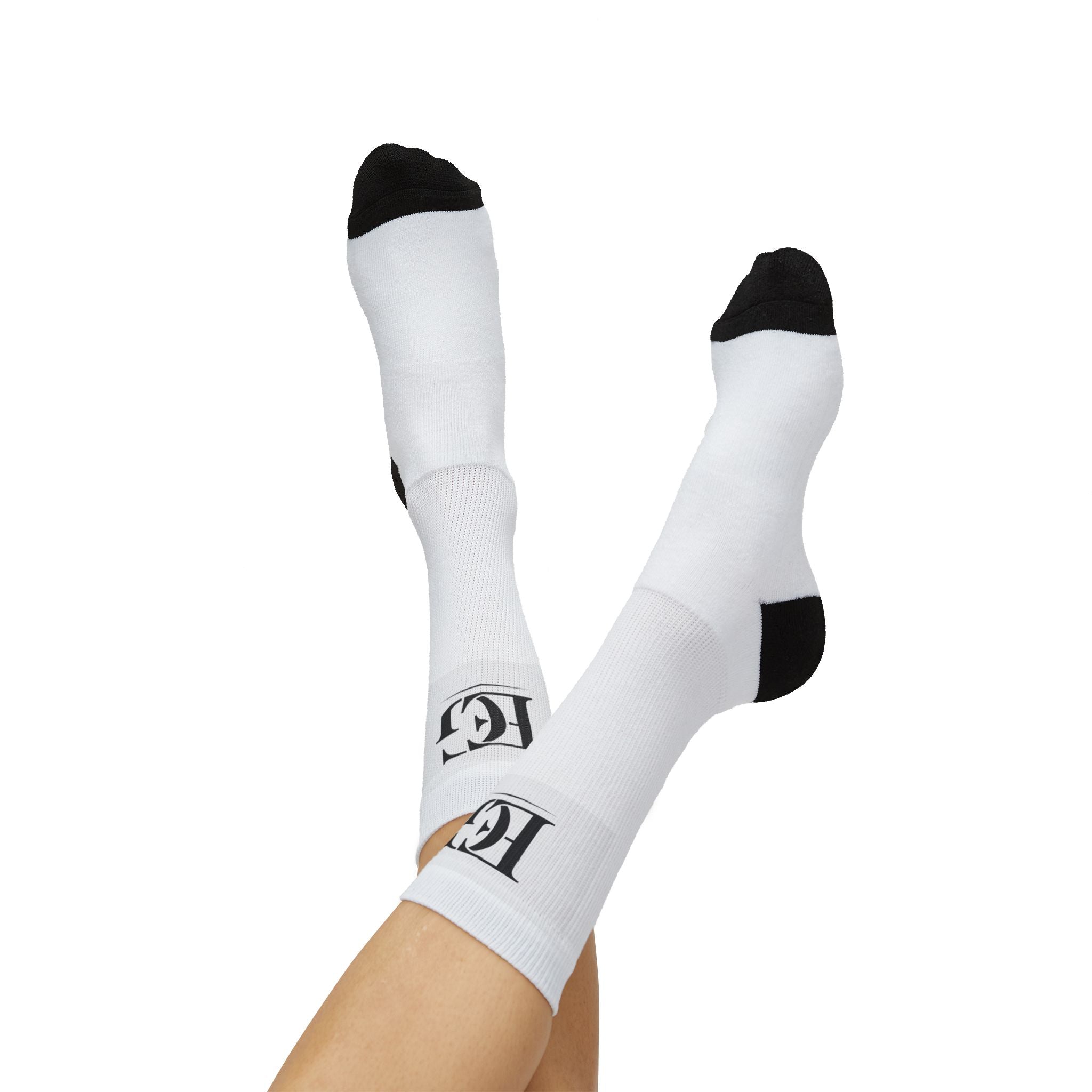 Eurogirl Sublimation Socks — Custom Athletic Crew Socks