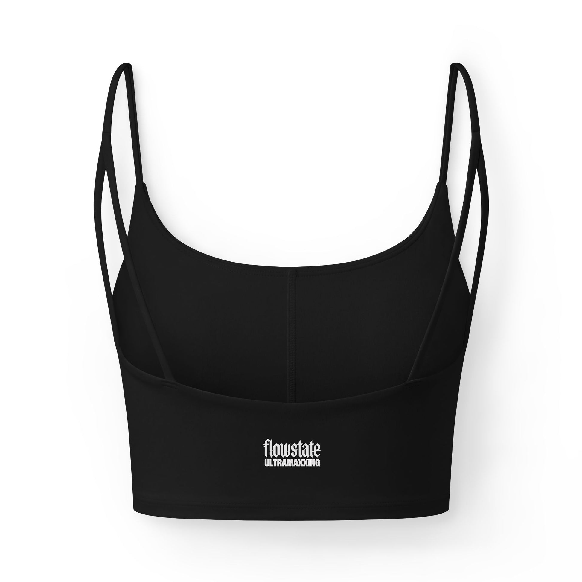 Printify Tank Top Ultra Girl Crop Bra International Love
