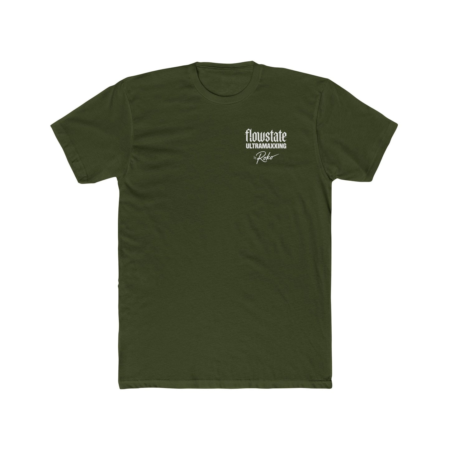 Printify T-Shirt Solid Military Green / XS Ultramaxx World Wide T-Shirt