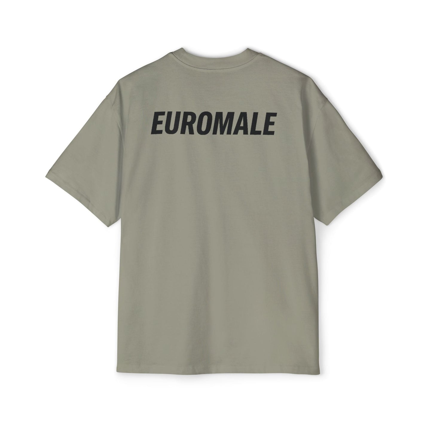 Printify T-Shirt Eucalyptus / S Euro male Essential Oversized Spring Tee