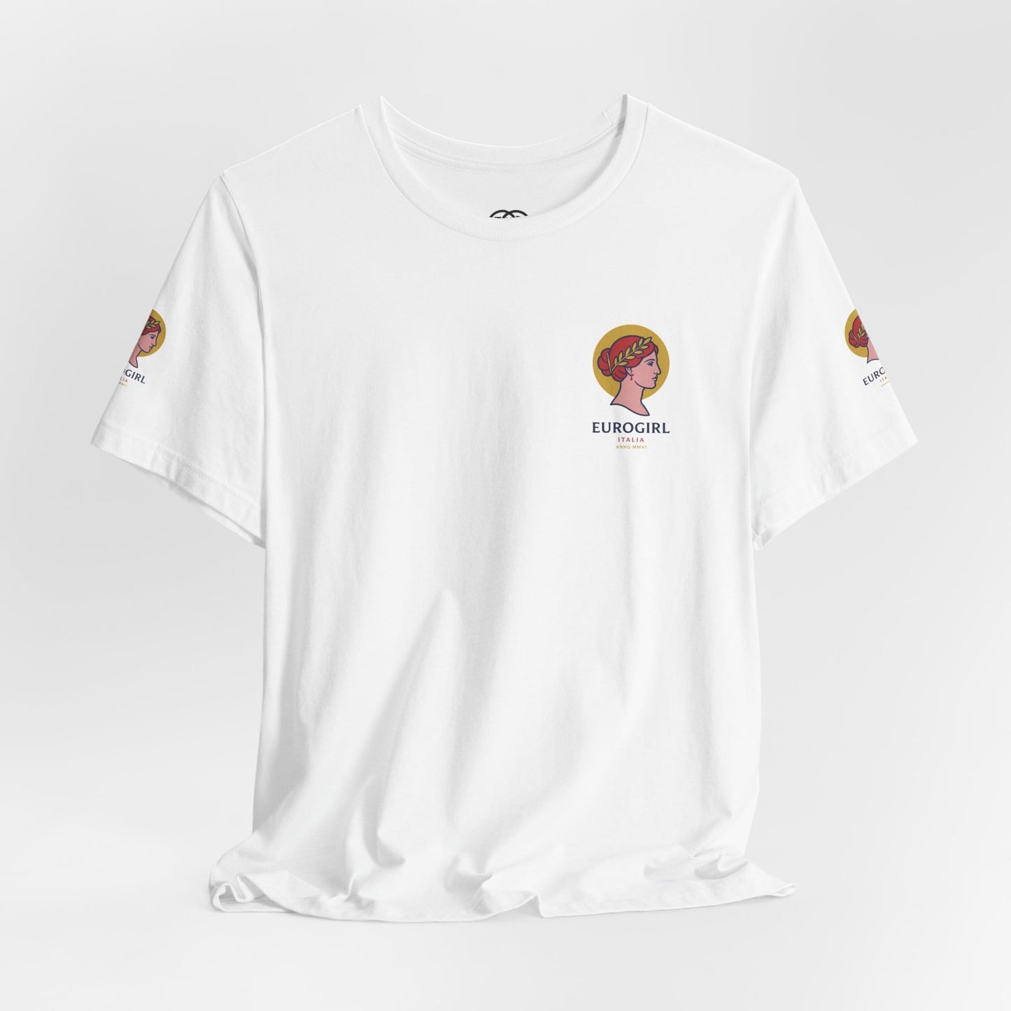Printify T-Shirt Euro GIrl Italia - Summer Jersey Short Sleeve Tee
