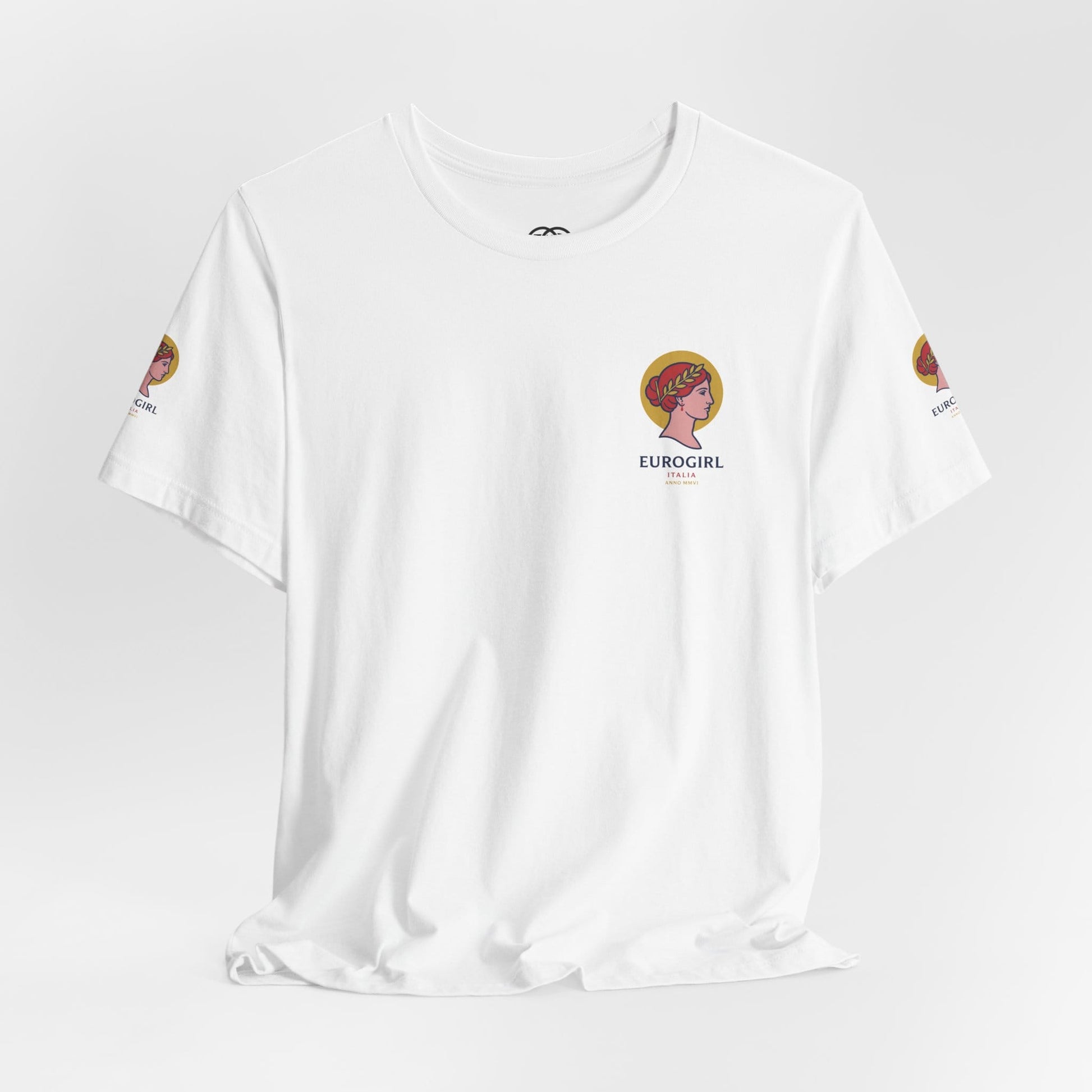 Printify T-Shirt Euro GIrl Italia - Summer Jersey Short Sleeve Tee