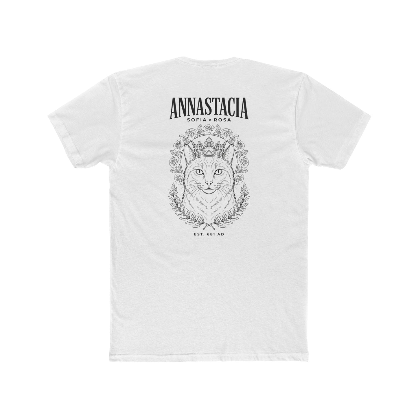 Printify T-Shirt Eurogirl "Annastacia" Cat Tee Shirt