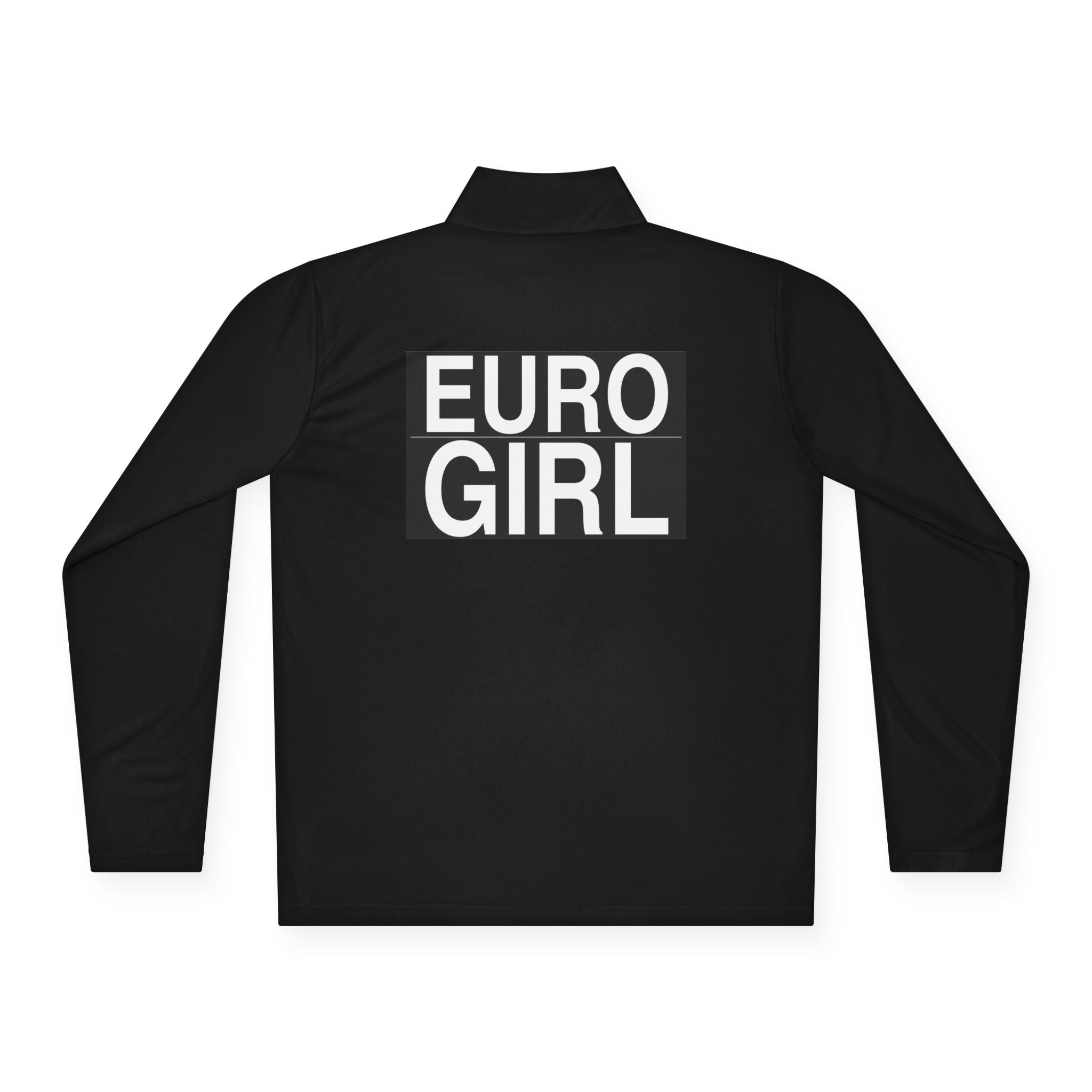 Quarter-Zip Pullover – Vintage Silhouette Logo Pullover