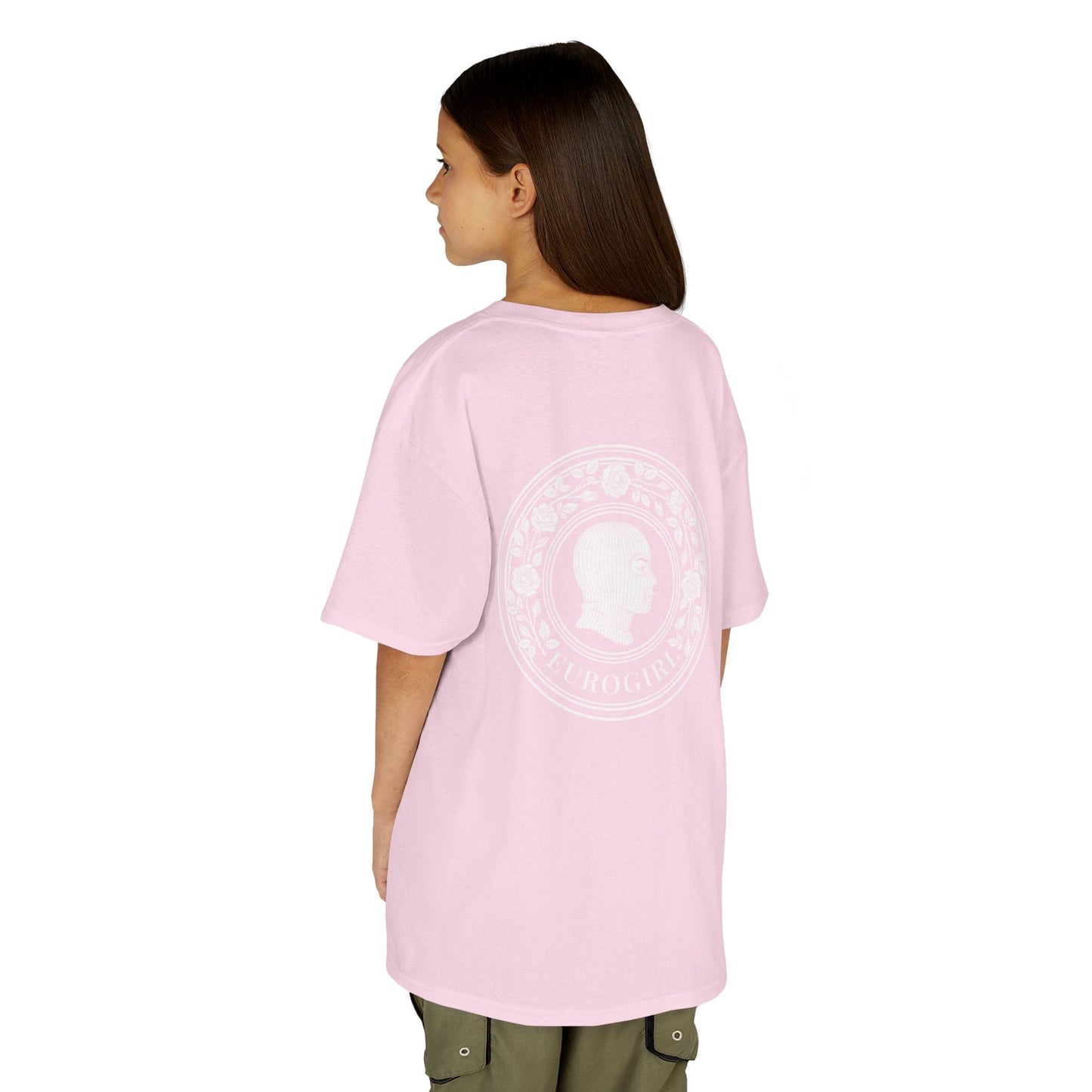 Printify Kids clothes EuroGirl Kids Tee — Cute European-Inspired Graphic Shirt