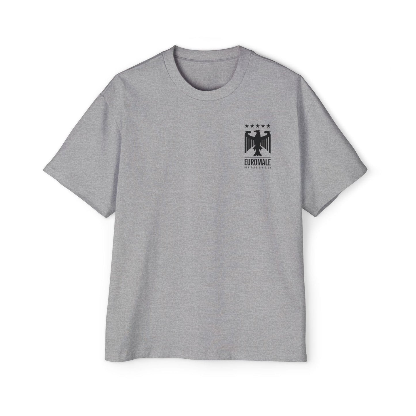 Printify T-Shirt Athletic Heather / S Euro Male - Heritage T-Shirt