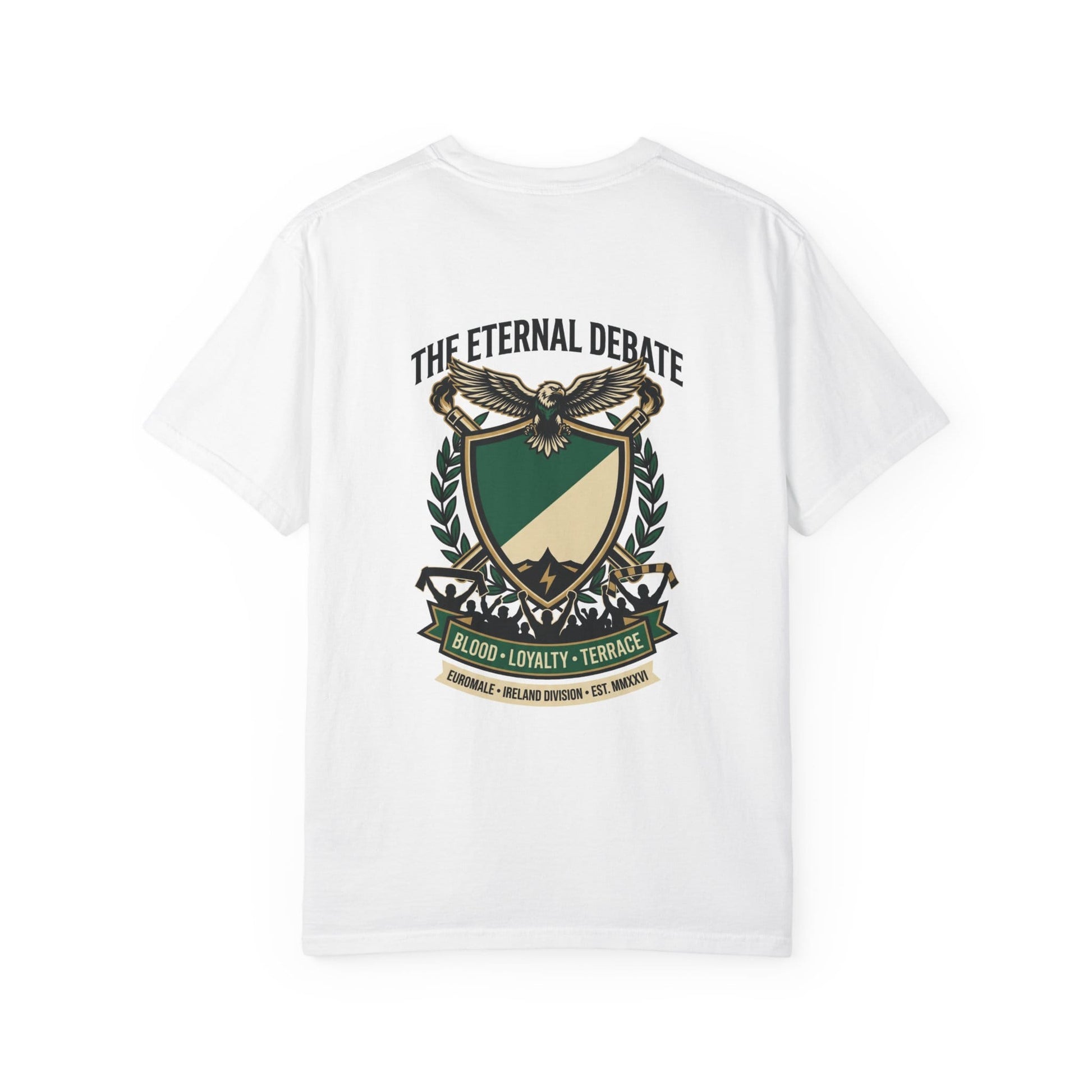 Printify T-Shirt Euro Male - Eternal Debate Tee