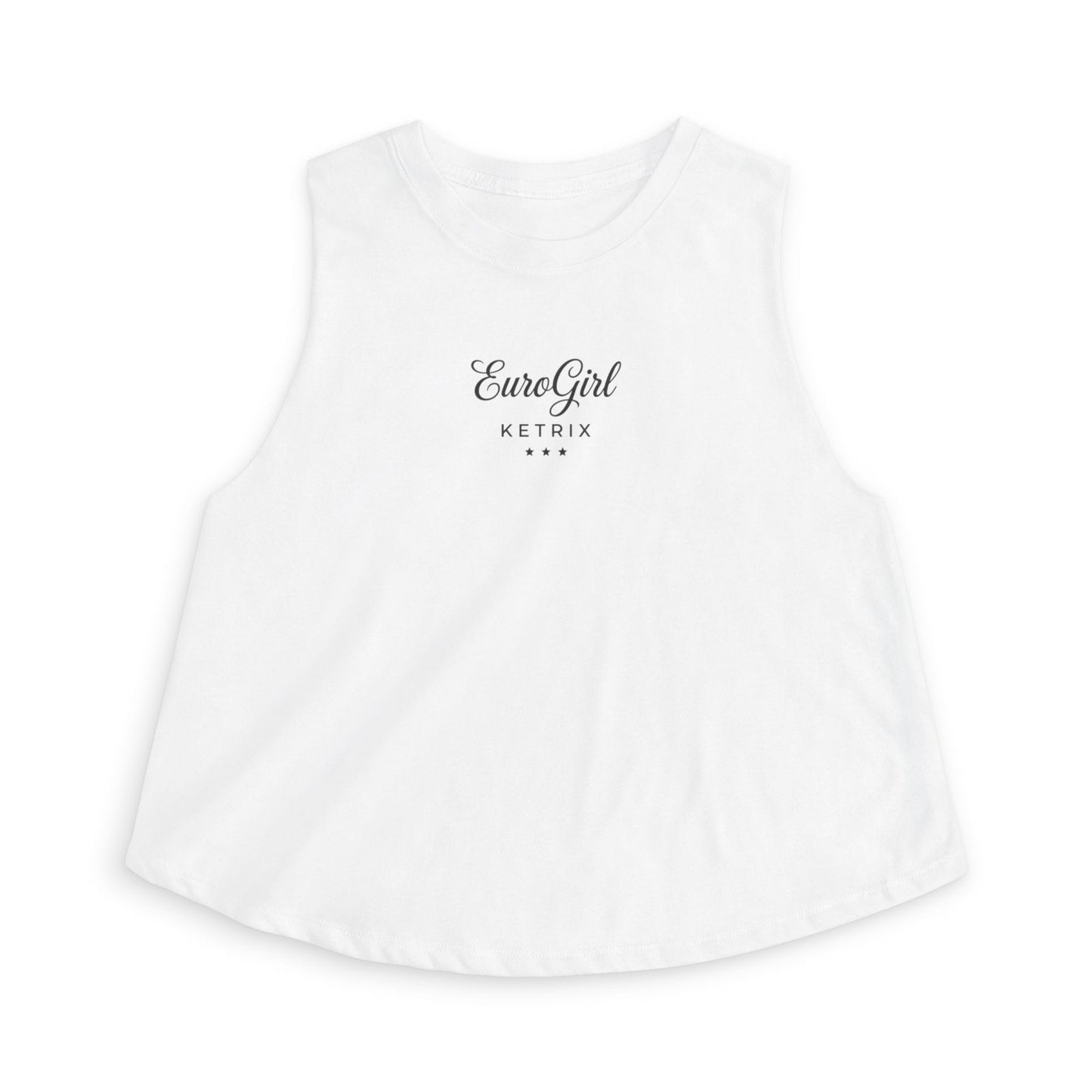 Printify Tank Top S / Solid White Blend EuroGirl Ketrix Special Edition Crop