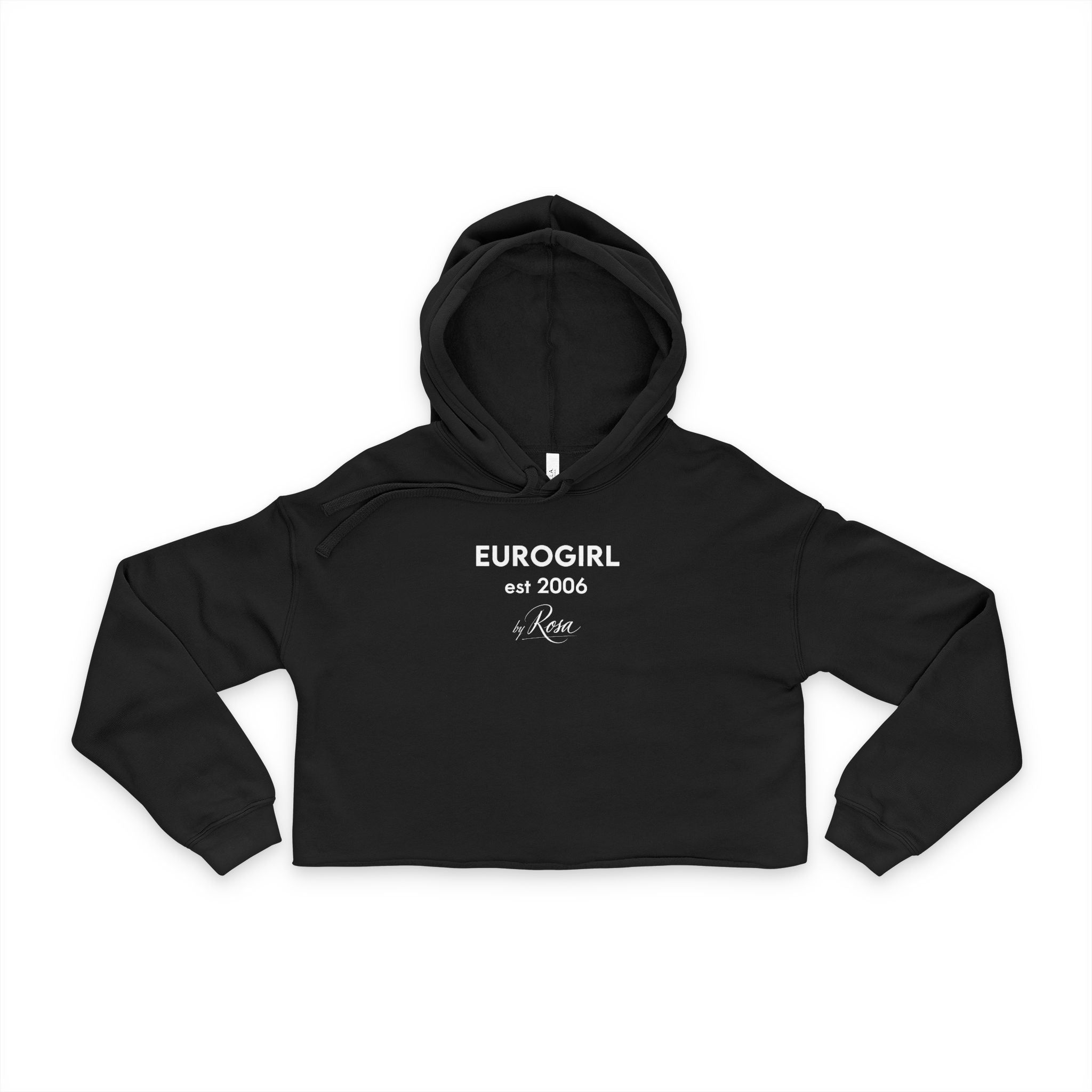 Eurogirl by Rosa Cropped hoodie