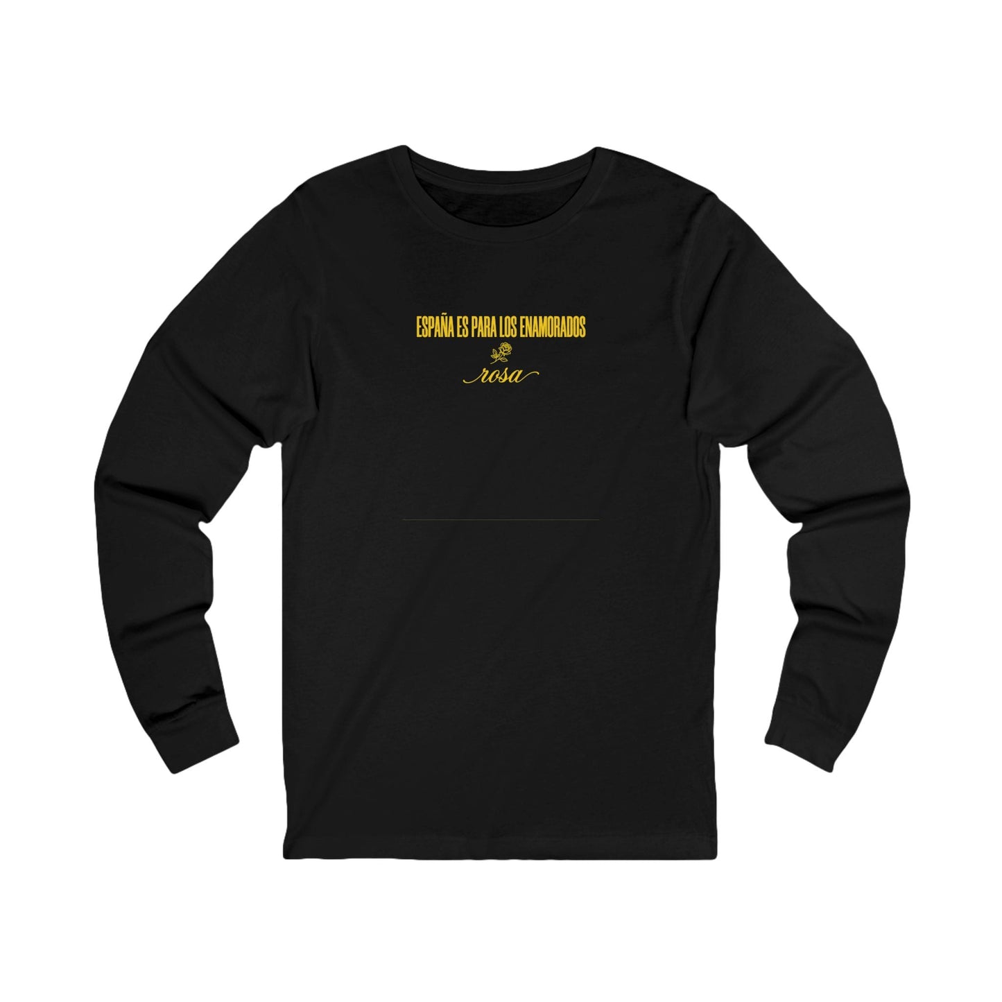 Printify Long-sleeve Euro Girl Barcelona Catalunya Rosa Long Sleeve Tee