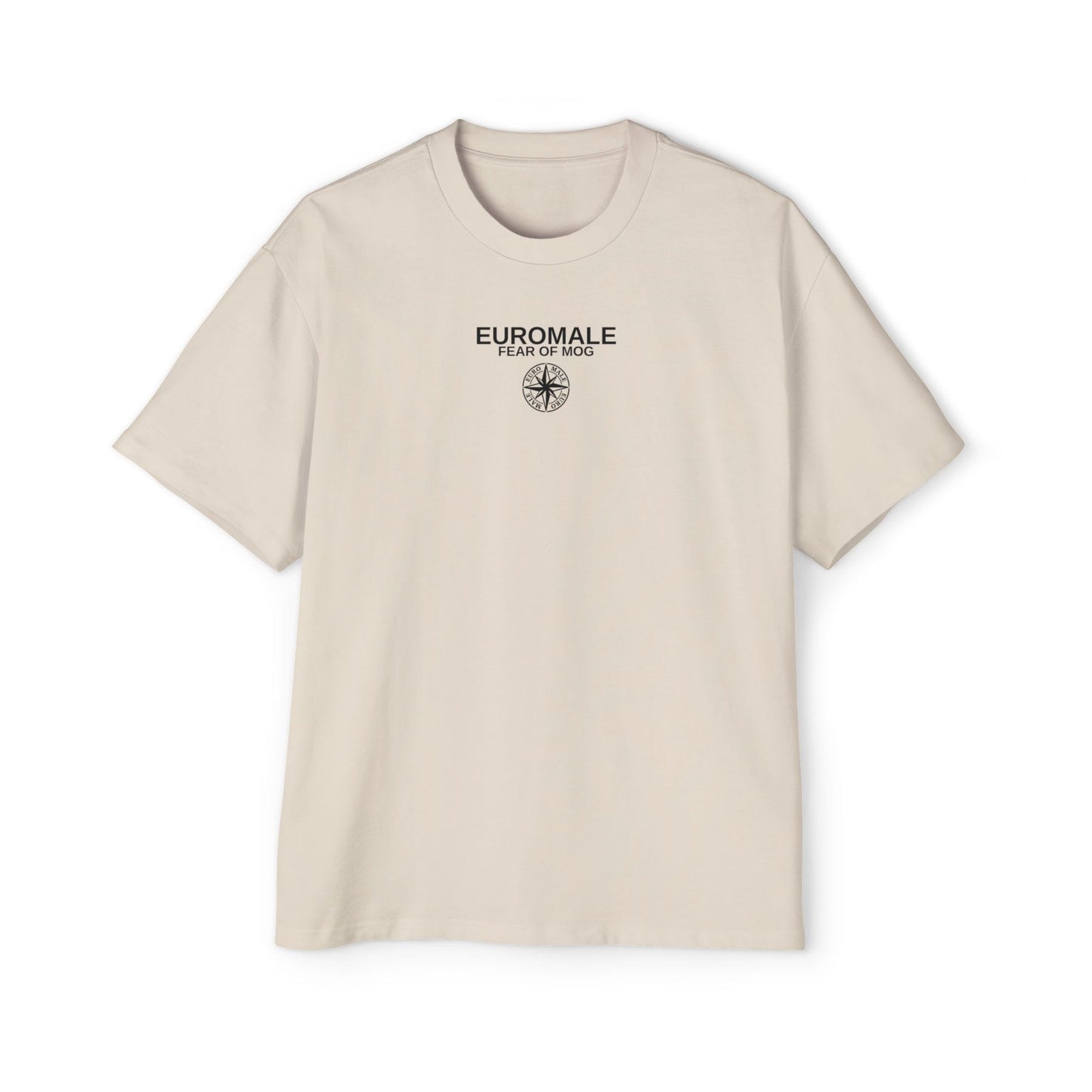 Printify T-Shirt Euro male Essential Oversized Spring Tee