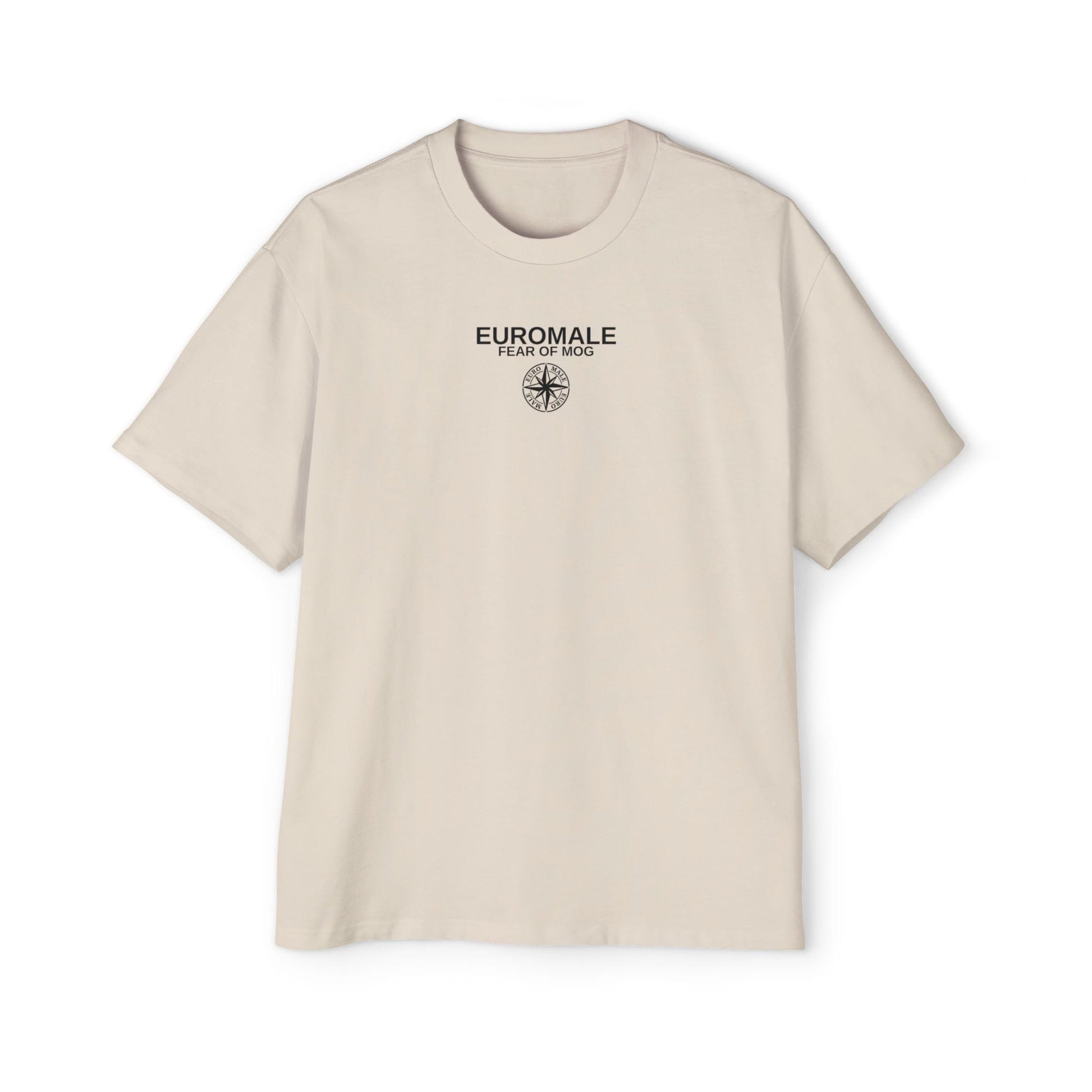 Printify T-Shirt Euro male Essential Oversized Spring Tee