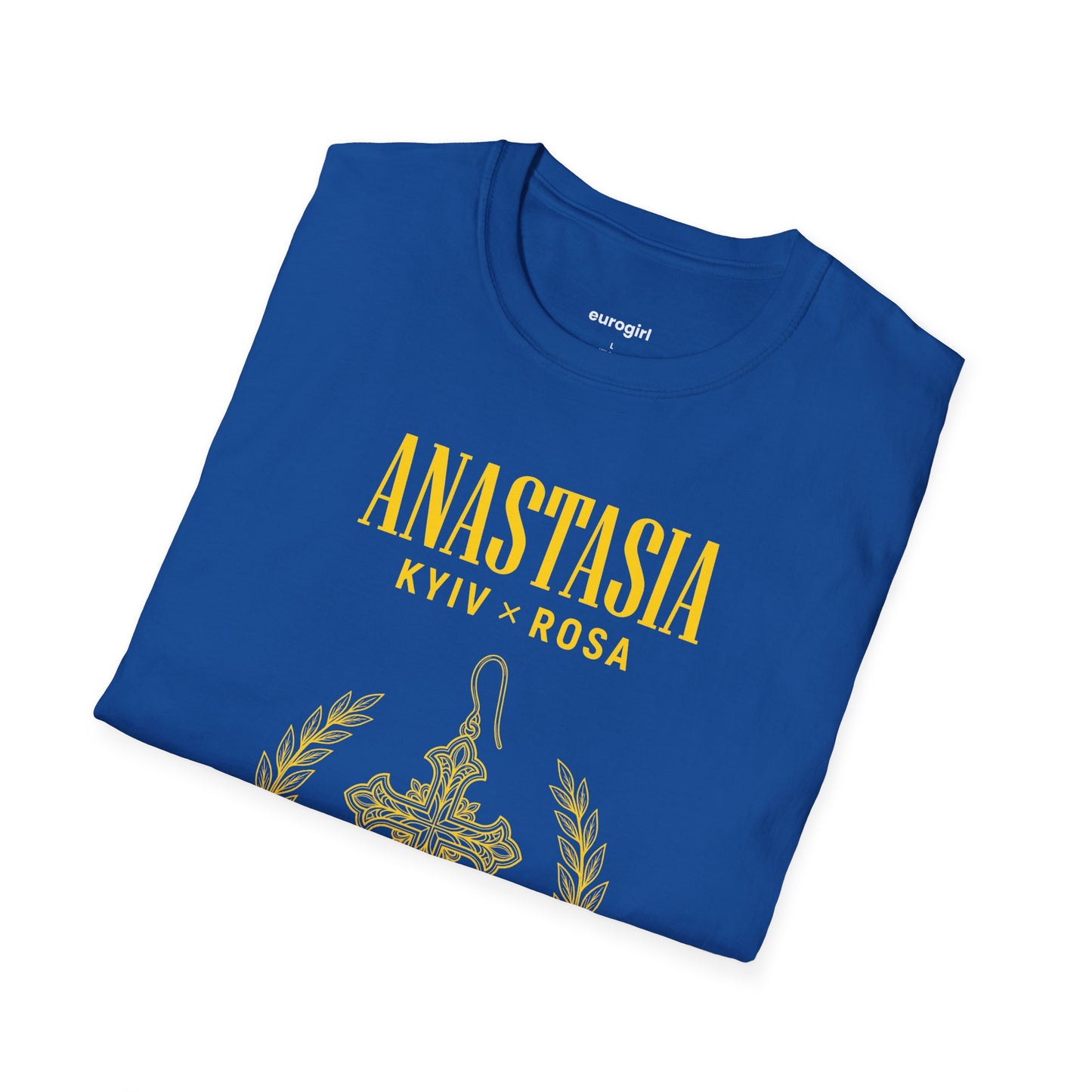 EuroGirl Anastasiax Rosa Kyiv Cross T-Shirt