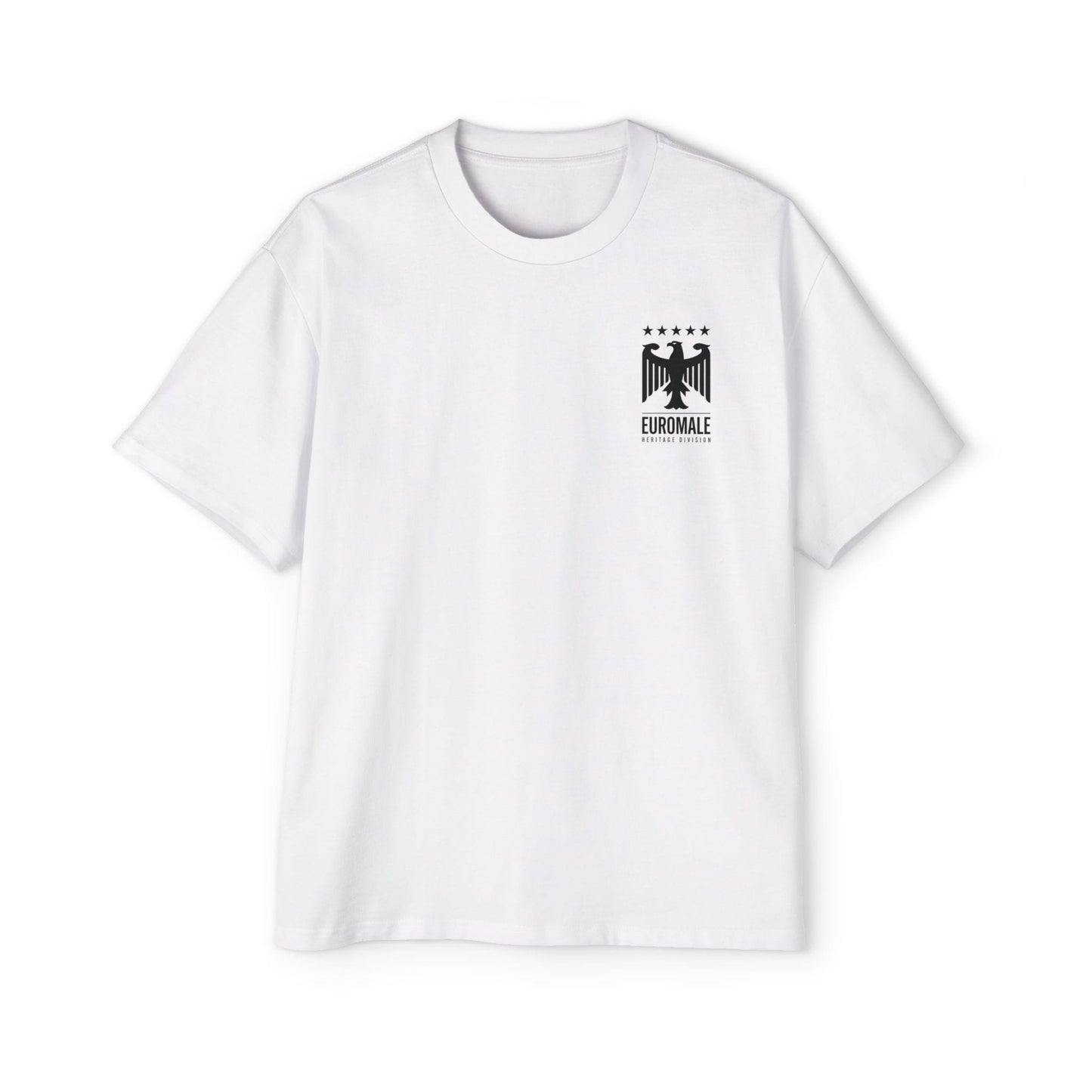 Printify T-Shirt White / S Euro Male - Heritage T-Shirt